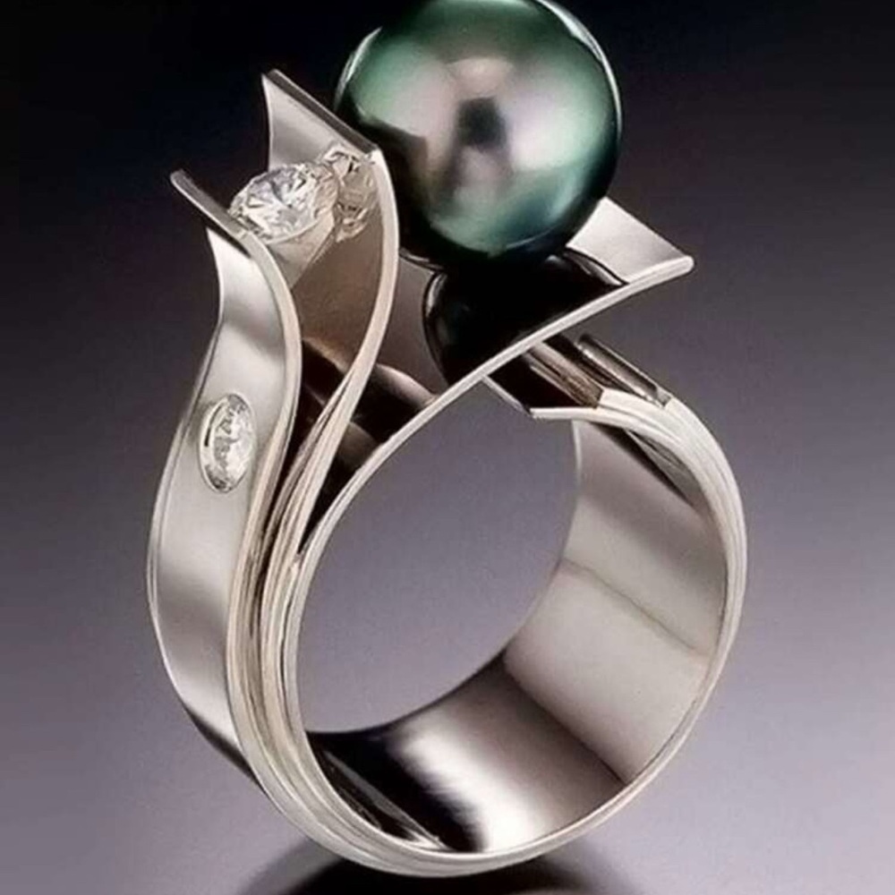 BRIDAL WEDDING ENGAGEMENT RING - Picture 6 of 6